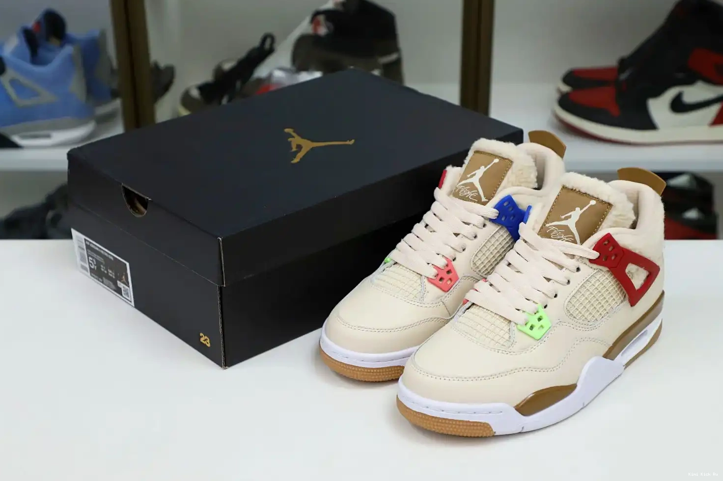 JORDAN RETRO AIR Kimikick THINGS' GS 'WILD 4 0421